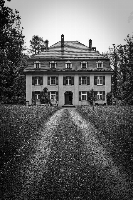 En blanco y negro
 fotografía casa