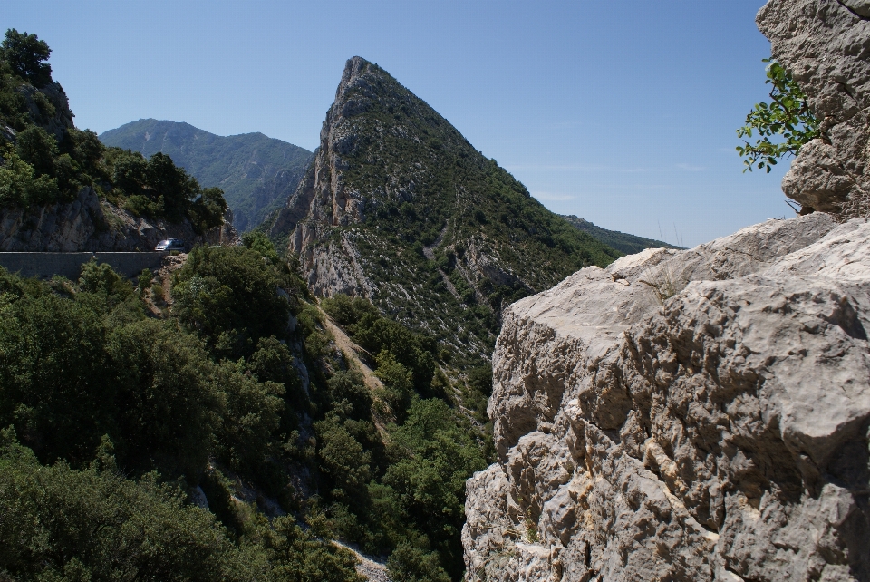 Manzara su doğa rock