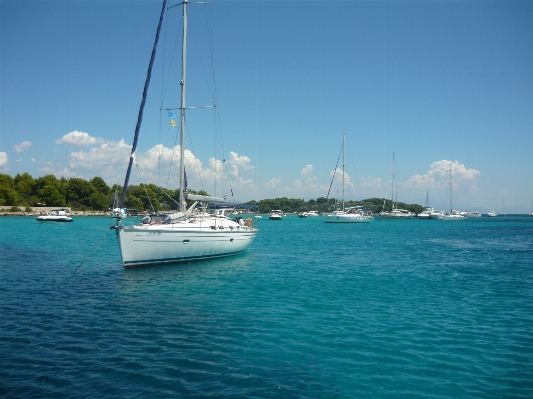 Beach sea ocean boat Photo