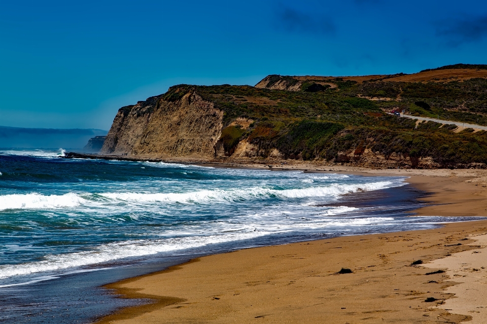 Beach sea coast water