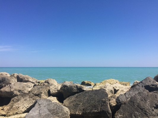 Beach sea coast rock Photo