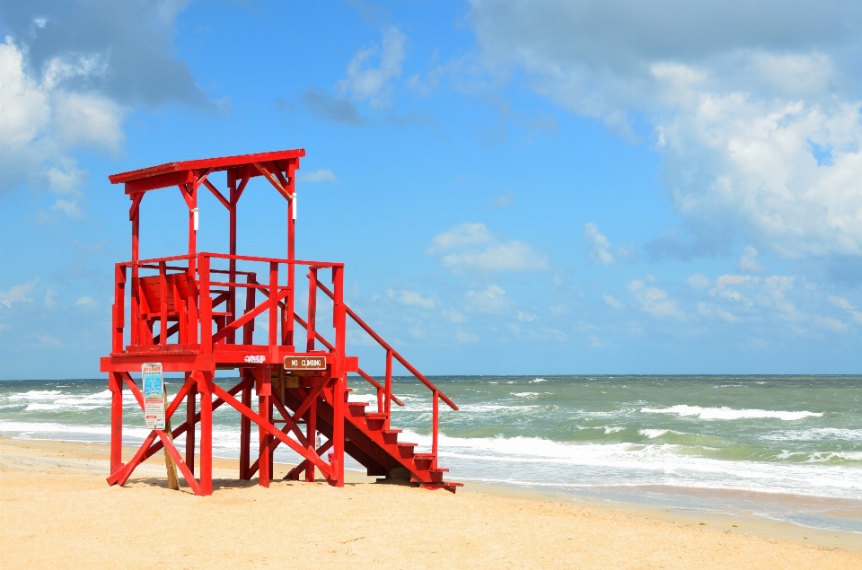 Assistir praia paisagem mar