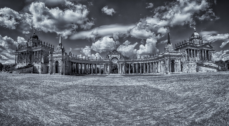 Nevicare nube bianco e nero
 architettura