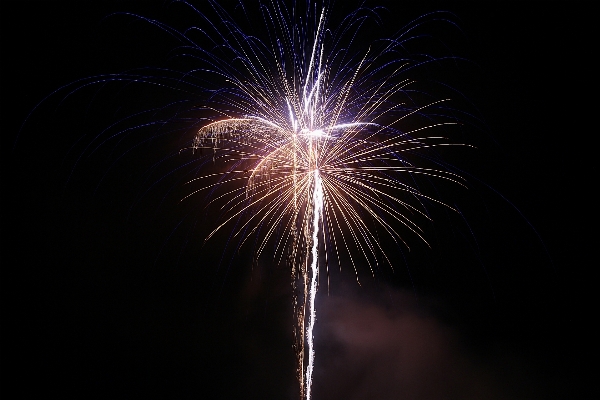 Light sky night smoke Photo