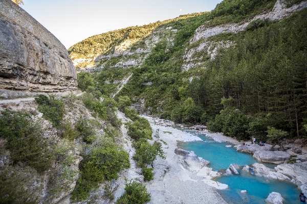 Landscape nature mountain river Photo