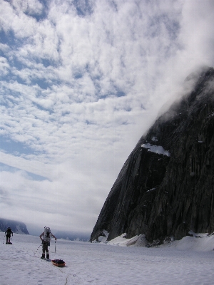 Mountain snow winter cloud Photo