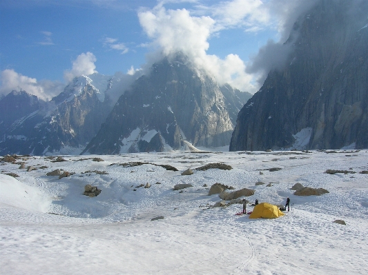 Landscape wilderness mountain snow Photo