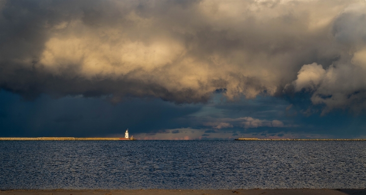 Landschaft meer wasser ozean Foto