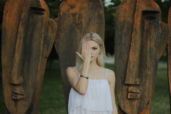 Forest person girl woman Photo