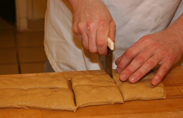 Hand leg food cooking Photo