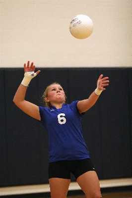 Hand girl sport game Photo