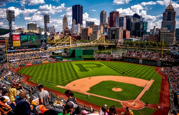 Architecture structure sky baseball Photo