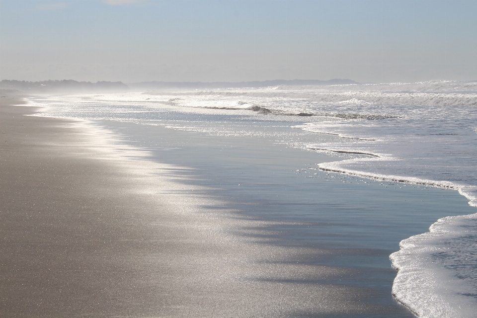 Beach landscape sea coast