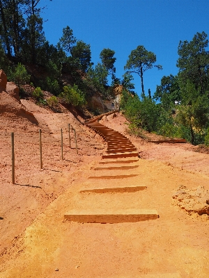 Landscape sand rock desert Photo