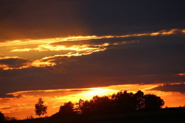 Horizon cloud sky sun Photo