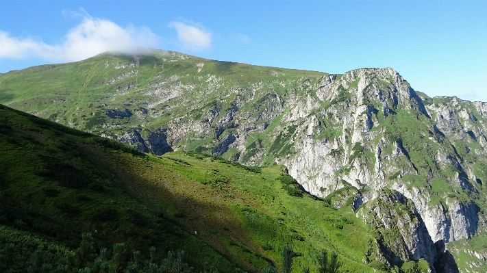 Landscape walking mountain trail Photo