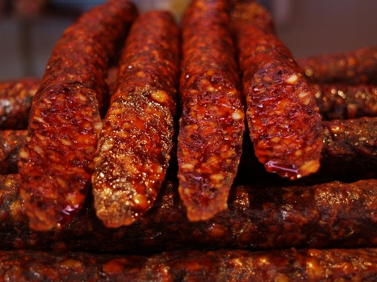 Foto Assar prato comida vermelho