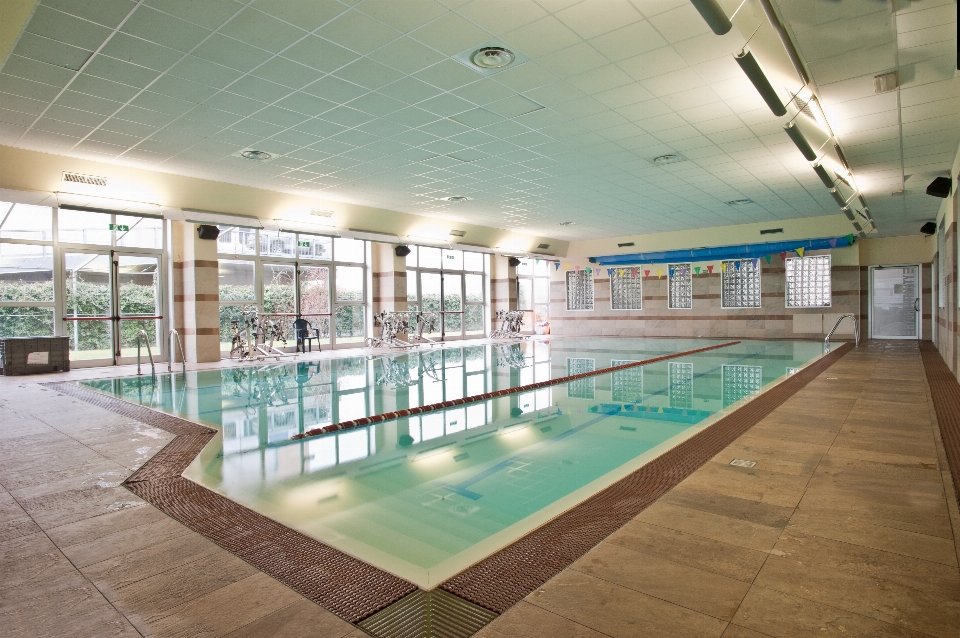 Water sport floor pool