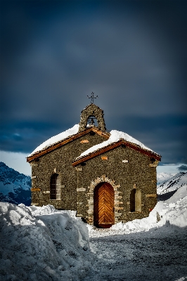 風景 自然 山 雪 写真