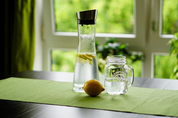 Water flower glass summer Photo