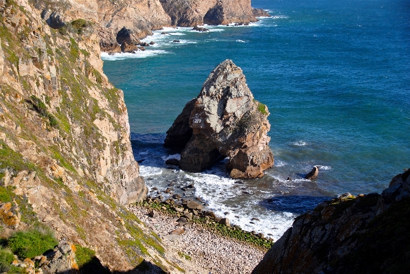 Sea coast rock ocean Photo