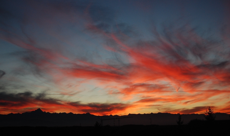 Nube cielo amanecer atardecer