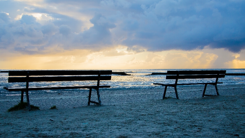 Beach landscape sea coast