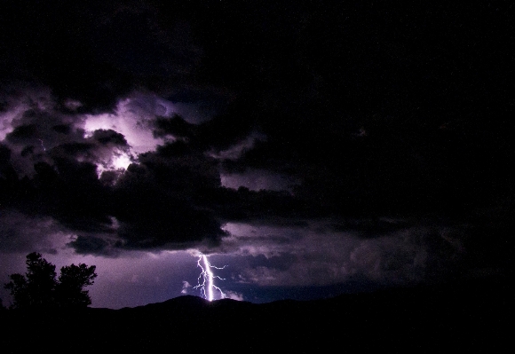 Nature mountain cloud night Photo