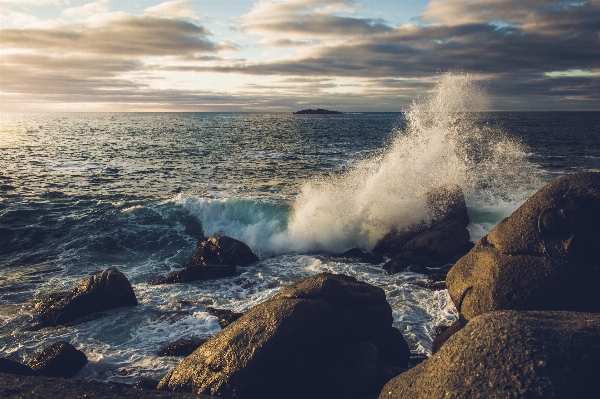 Beach landscape sea coast Photo