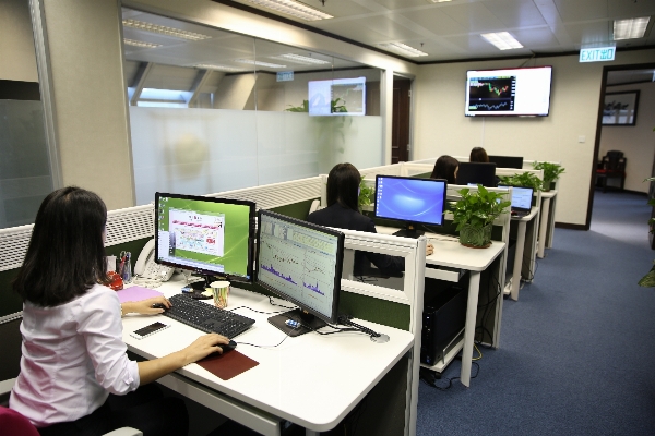 Office room classroom design Photo