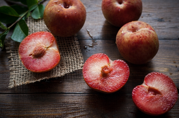 Apple table nature plant Photo