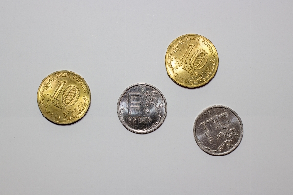 お金 金 銀 通貨 写真