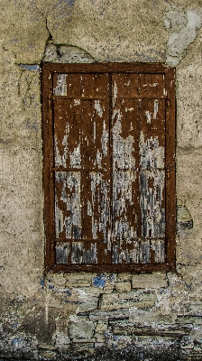 Wood house window old Photo