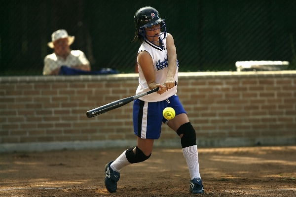 Girl baseball sport game Photo