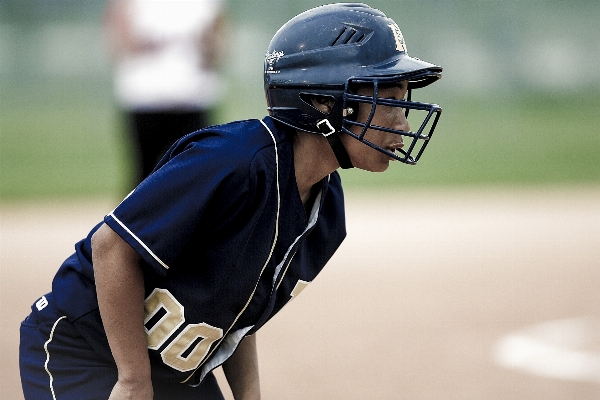 Girl baseball sport field Photo