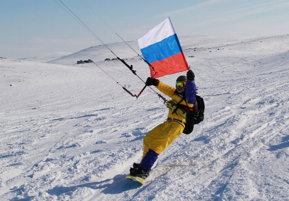 Snow winter kite extreme Photo