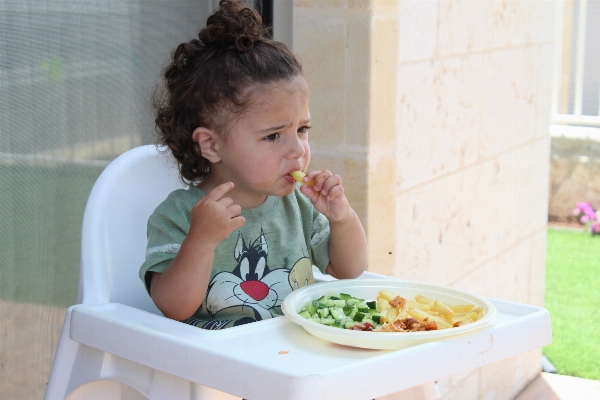 Person play food child Photo