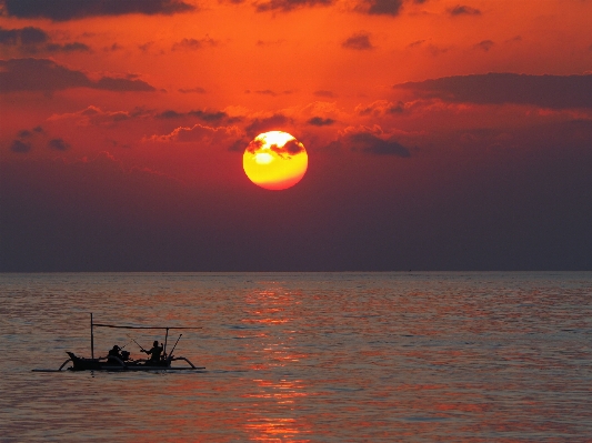 海 水 海洋 地平線 写真