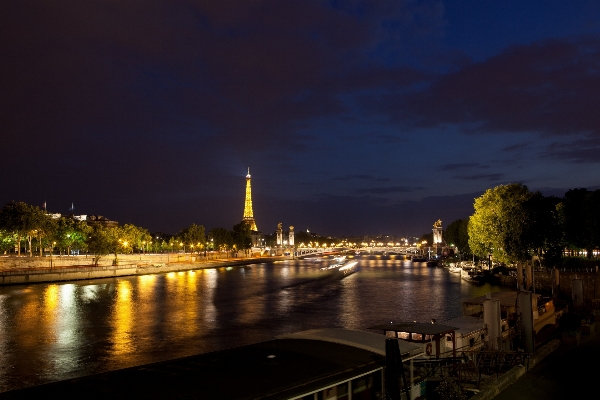 Horizon sunset bridge skyline Photo