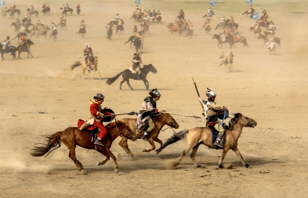 分野 馬 戦争 戦い 写真