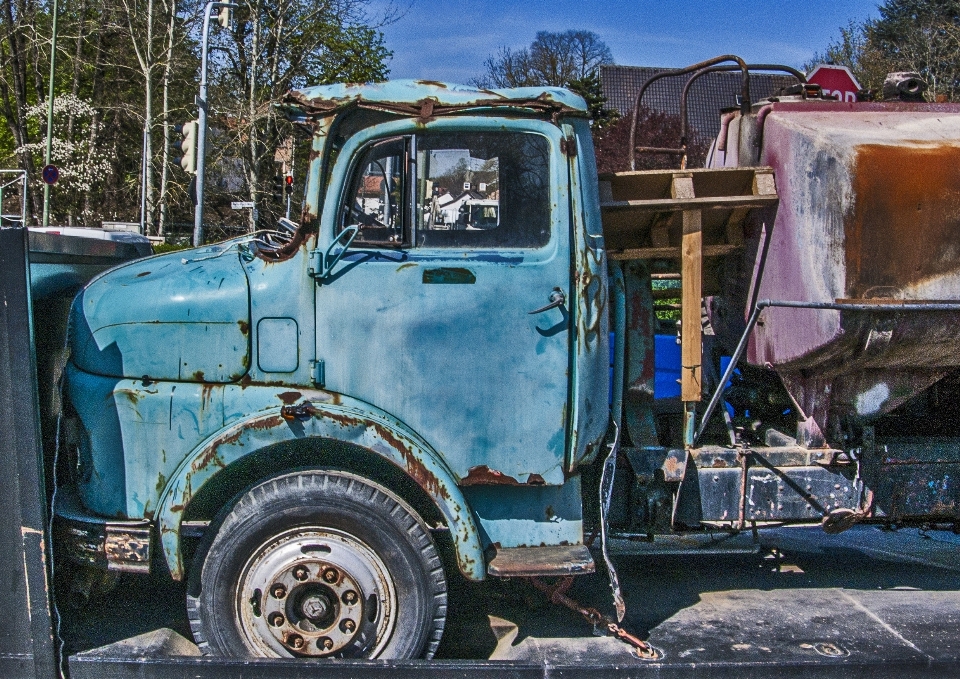 Carro petroleiro transporte caminhão