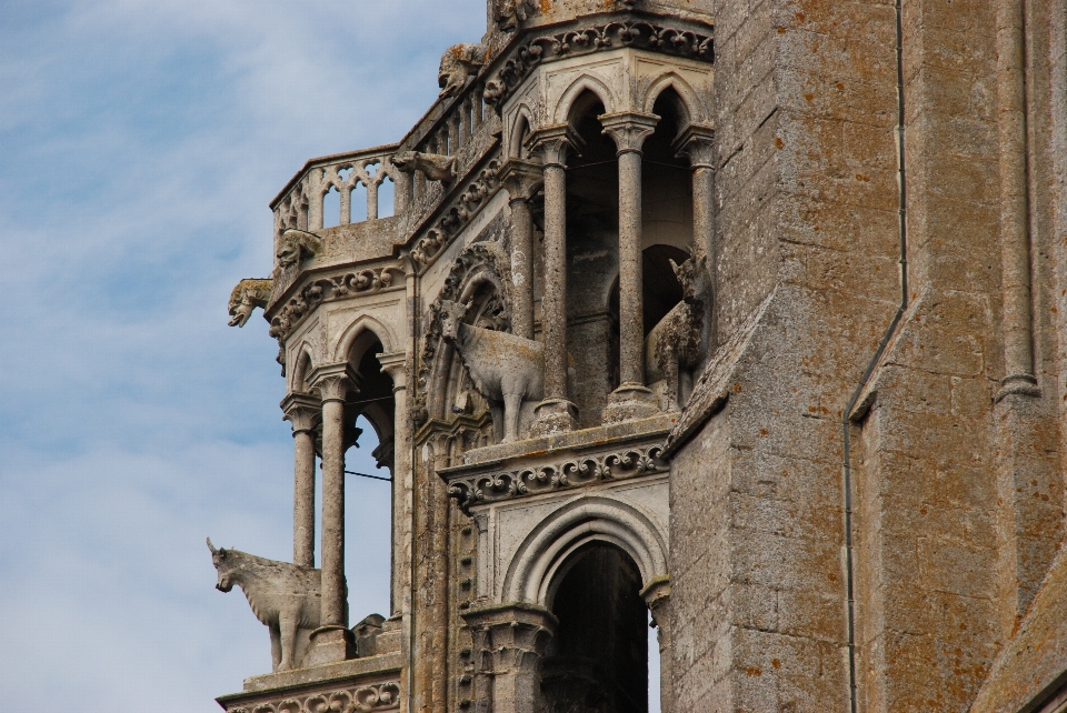 Architecture building france statue