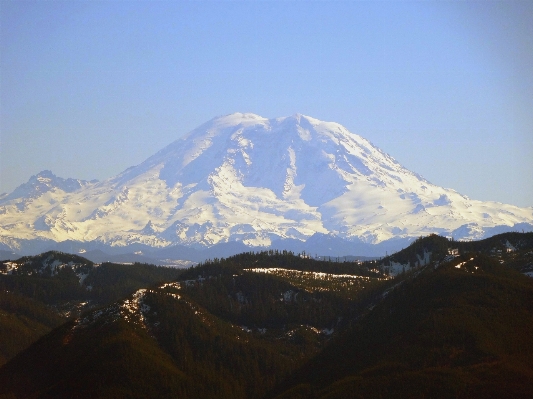 Landscape wilderness mountain snow Photo