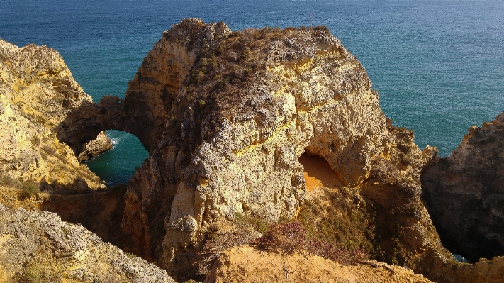 Foto Laut pesisir rock pembentukan