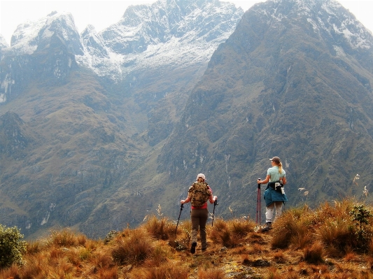 Wilderness walking mountain hiking Photo