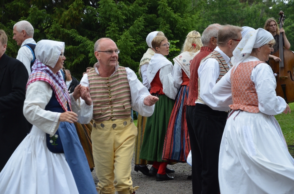 Personnes été mariage violon