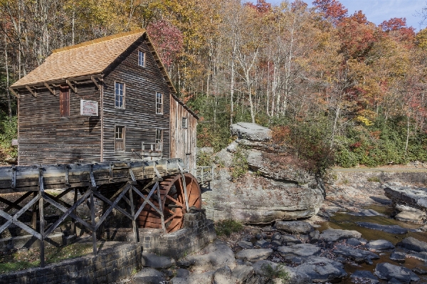 Landscape water rock wilderness Photo