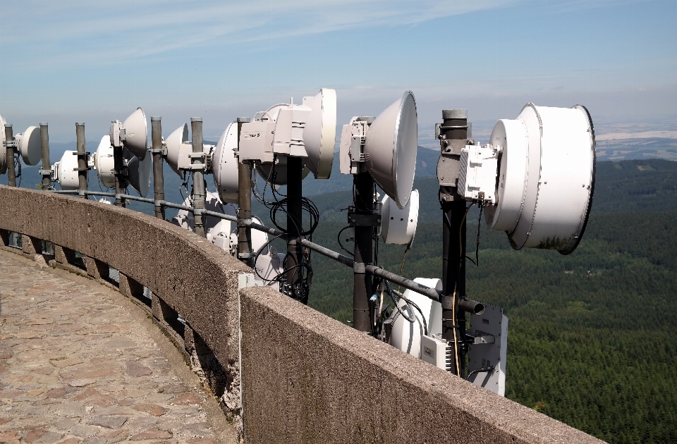 Niebo technologia antena pojazd