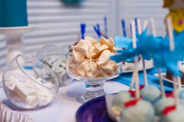 花 食事 食べ物 青 写真