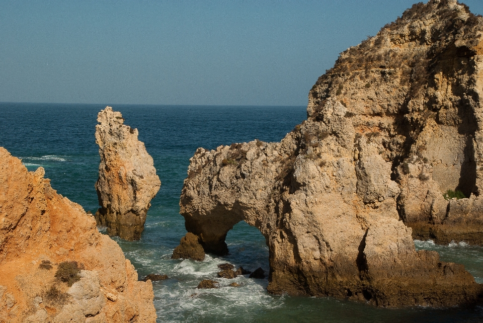 Beach landscape sea coast